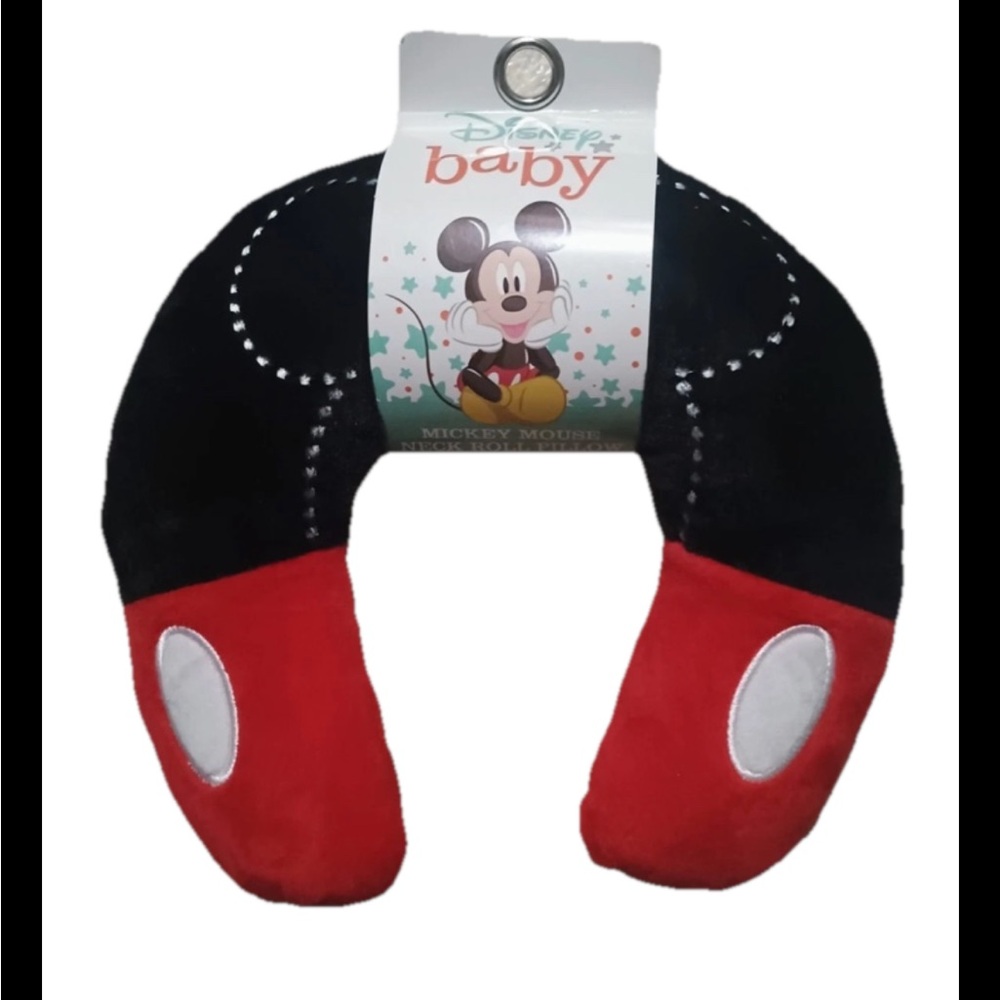 Disney Baby Mickey Mouse Travel Pillow Airplane Car 9” Plush NWT Disney Pillow